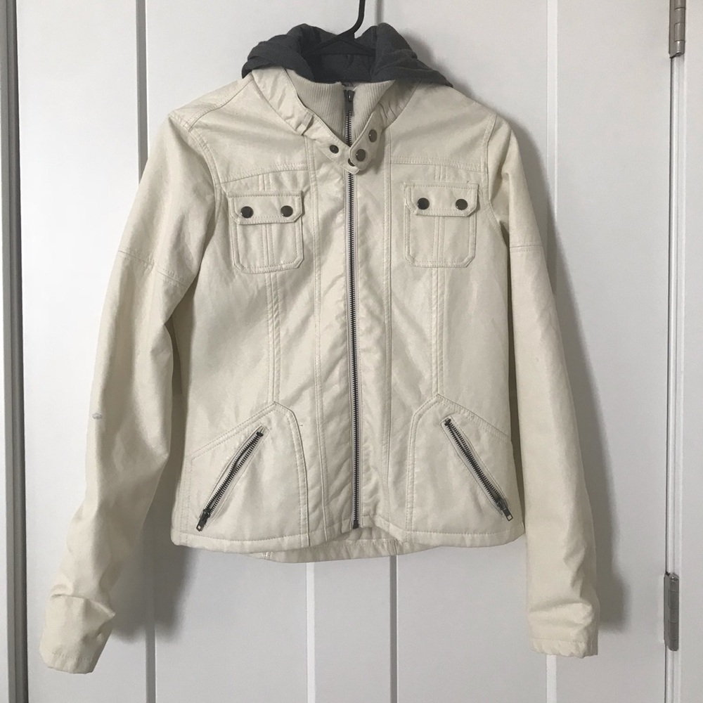 Wet Seal | Faux Leather Jacket